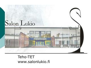Teho-TET salonlukio.fi