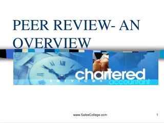 PEER REVIEW- AN OVERVIEW