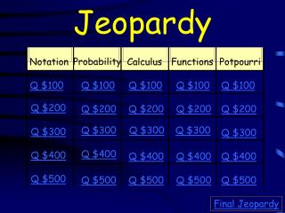 Jeopardy