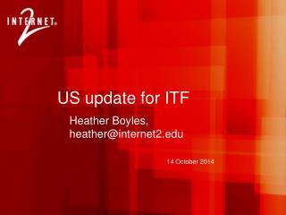 US update for ITF