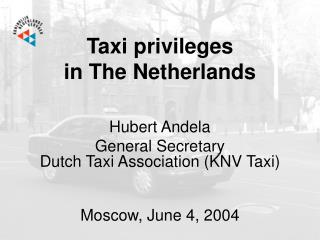 Taxi privileges in The Netherlands