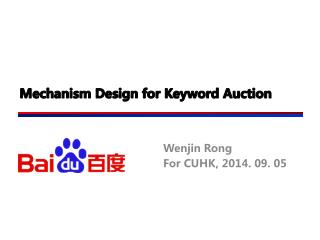 Mechanism Design for Keyword Auction