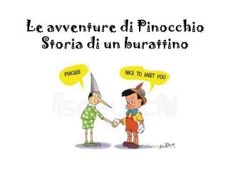 Le avventure di Pinocchio Storia di un burattino