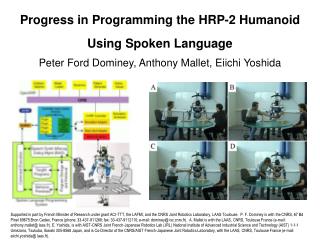 Progress in Programming the HRP-2 Humanoid Using Spoken Language
