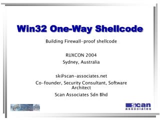 Win32 One-Way Shellcode