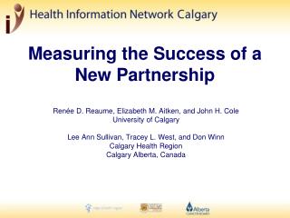 Measuring the Success of a New Partnership