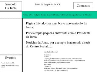 Junta de Freguesia da XX