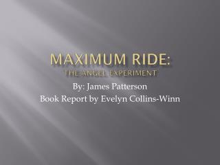 Maximum Ride: The angel experiment