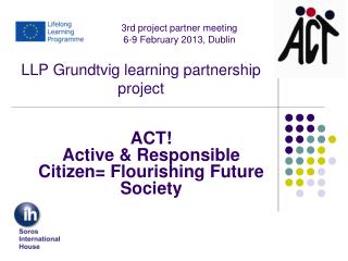 LLP Grundtvig learning partnership project