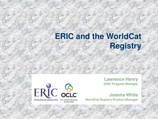 ERIC and the WorldCat Registry