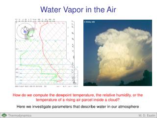 Water Vapor in the Air