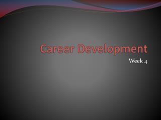 Career Development