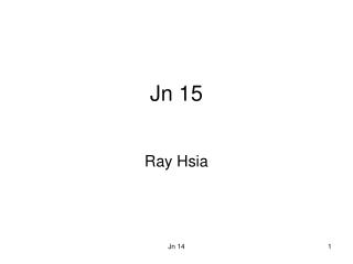 Jn 1 5