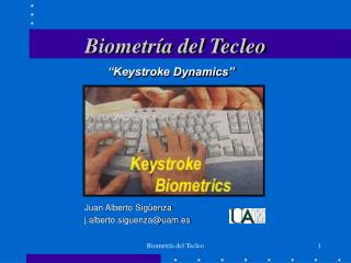 Biometría del Tecleo