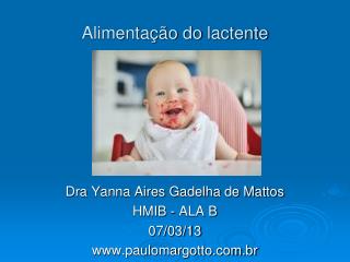 Alimentação do lactente