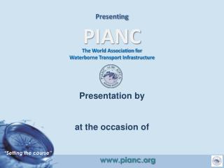 Presenting PIANC