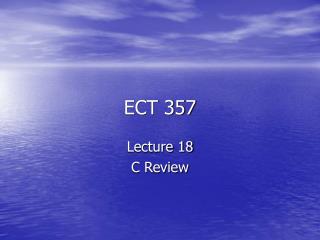 ECT 357