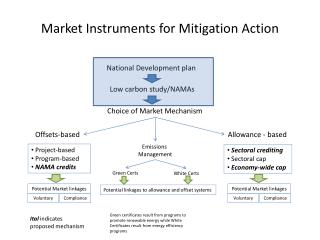 Market Instruments for Mitigation Action