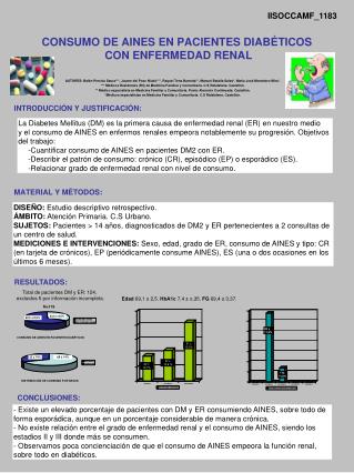 CONSUMO DE AINES EN PACIENTES DIABÉTICOS CON ENFERMEDAD RENAL