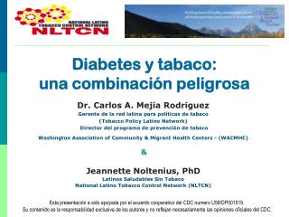 Diabetes y tabaco: una combinación peligrosa