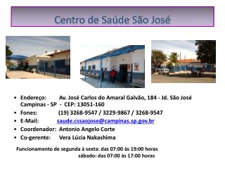Centro de Saúde São José