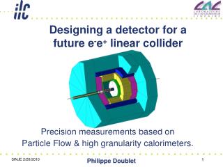 Designing a detector for a future e - e + linear collider