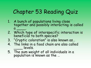 Chapter 53 Reading Quiz