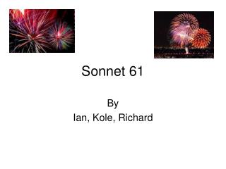 Sonnet 61