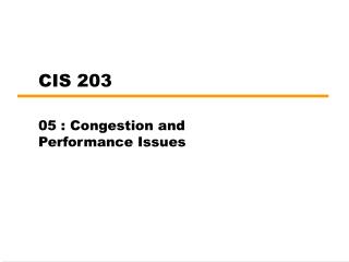 CIS 203