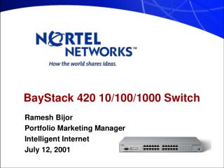 BayStack 420 10/100/1000 Switch
