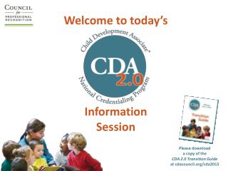 Welcome to today’s Information Session