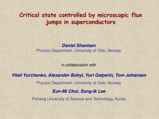 Critical state controlled by microscopic flux jumps in superconductors