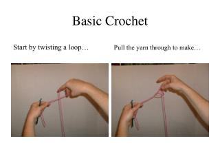 Basic Crochet