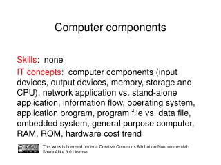 Computer components