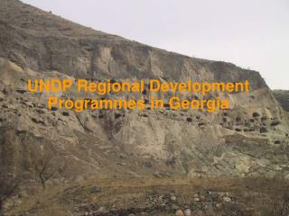 UNDP Regional Development Programmes in Georgia