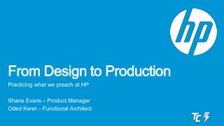 From Design to Production