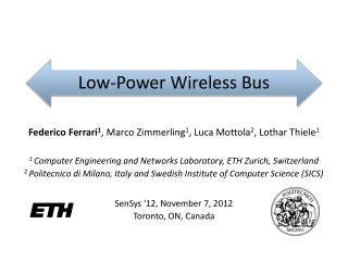 Low-Power Wireless Bus