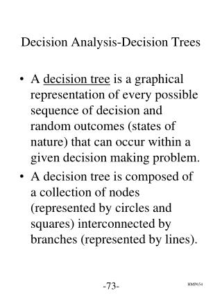 decision analysis trees presentation ppt powerpoint