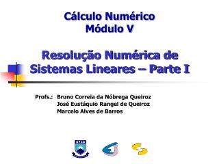 Cálculo Numérico Módulo V