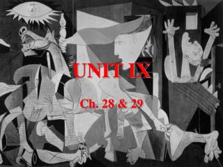 UNIT IX