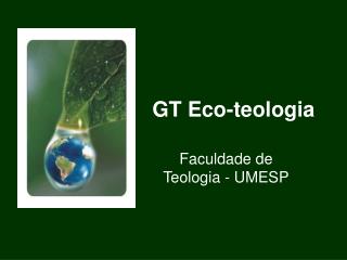 GT Eco-teologia