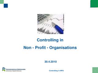 Controlling in Non - Profit - Organisations