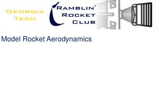 Model Rocket Aerodynamics