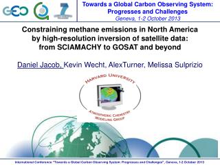 Constraining methane emissions in North America by high-resolution inversion of satellite data: