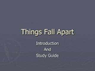 Things Fall Apart