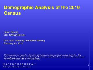Census 2010 Timeline