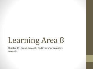 Learning Area 8