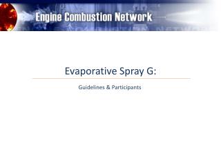 Evaporative Spray G:
