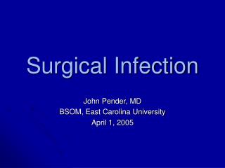 Surgical Infection