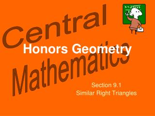 Honors Geometry